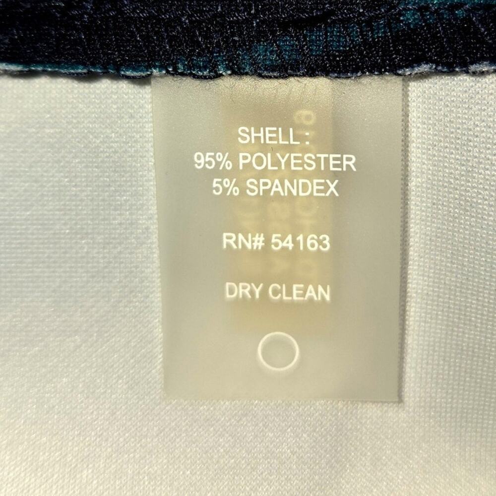 Tommy Hilfiger 12 Black Floral Women's Sleeveless Sun Dress Miss Size Large L - Picture 4 of 6